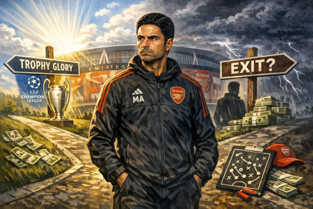 Arsenal Face a Defining Crossroads as Arteta's Position Comes Under Scrutiny